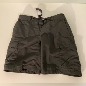 North Face Nylon Cargo Belted Hiking Outdoor Shorts Men's Small Quick Dry